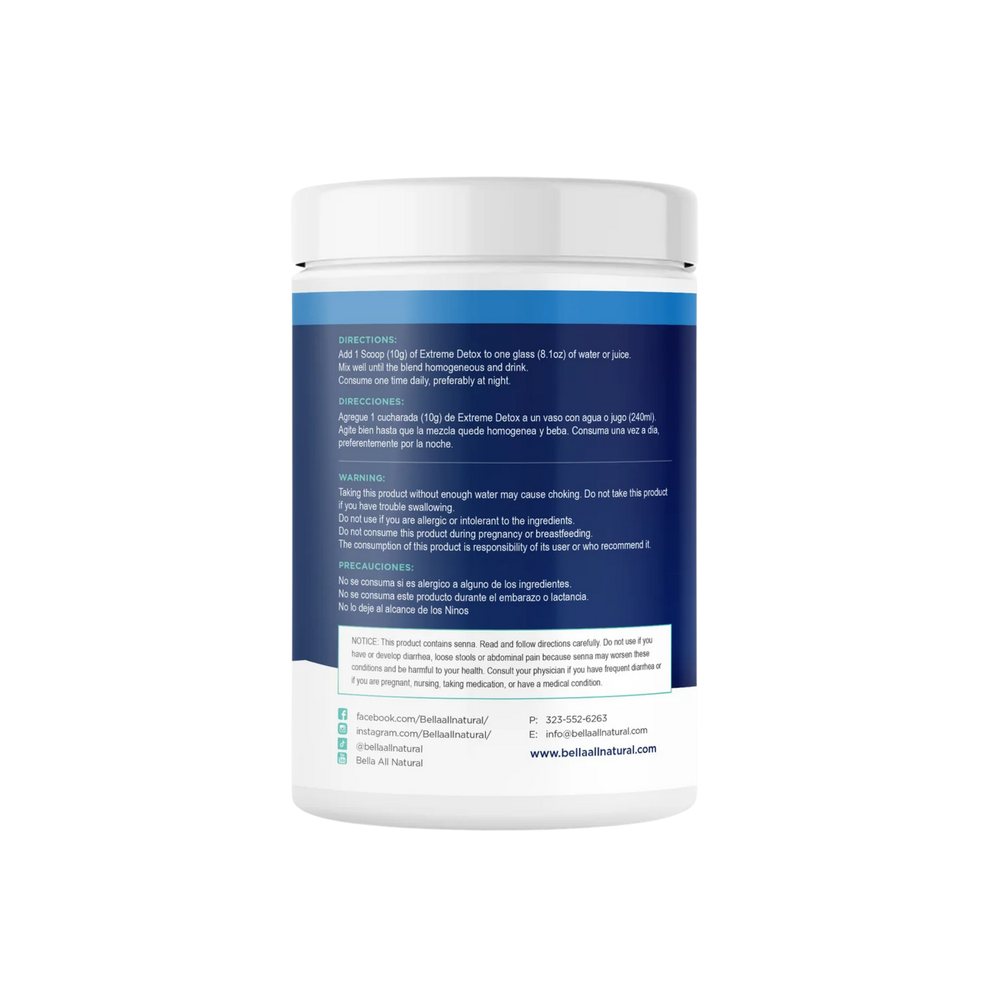 Extreme Detox Polvo - Limpieza Natural Completa