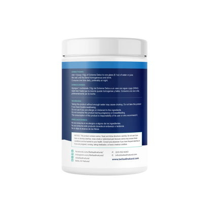 Extreme Detox Polvo - Limpieza Natural Completa