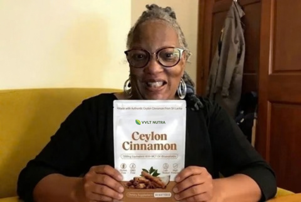 Ceylon Cinnamon 7200mg Equivalent with MCT Oil