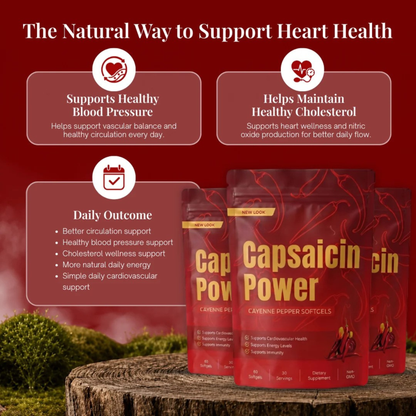 Capsaicin Power Softgels