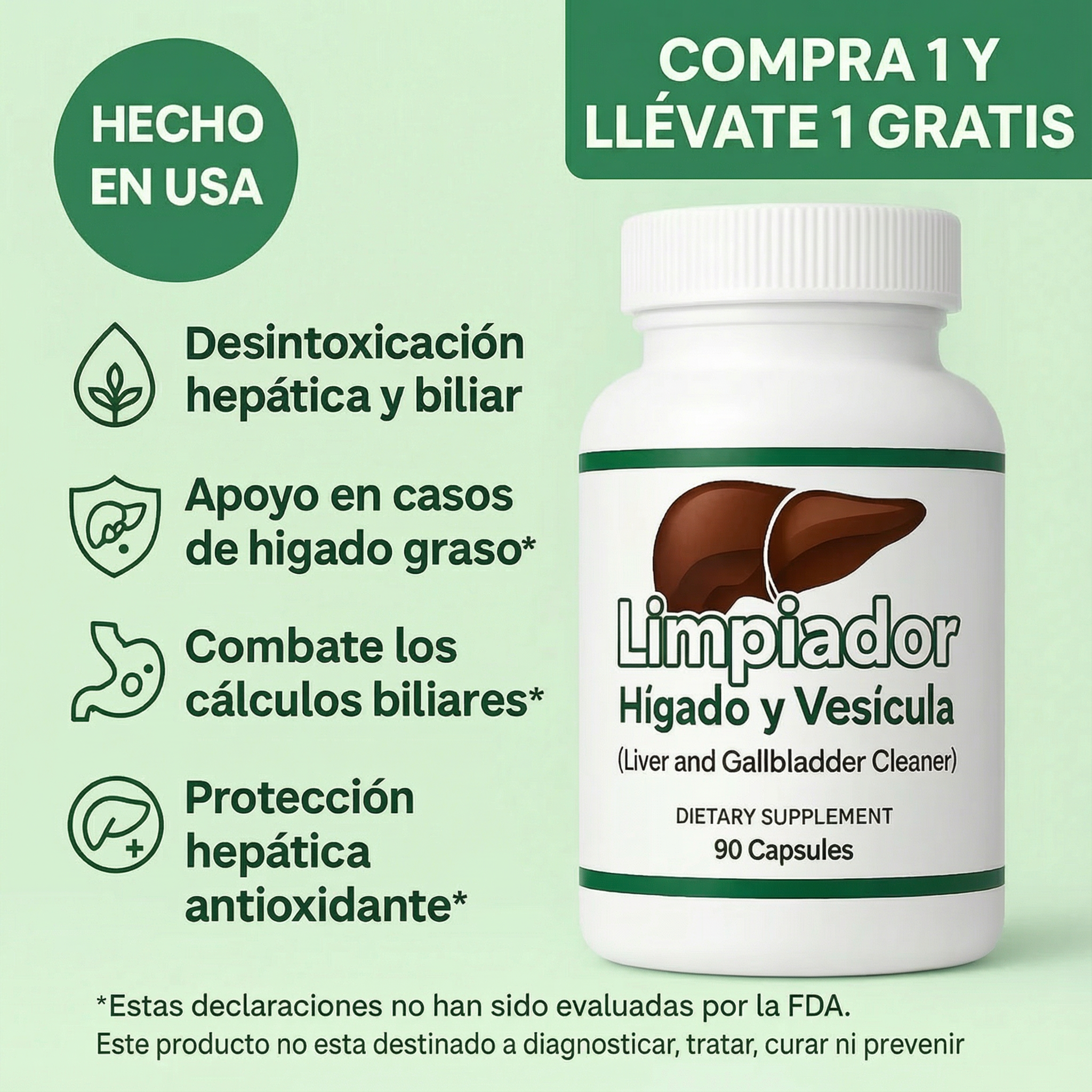 Limpiador Hígado y Vesícula VVLT Nutra