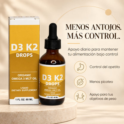 Gotas De Vitamina D3 y K2