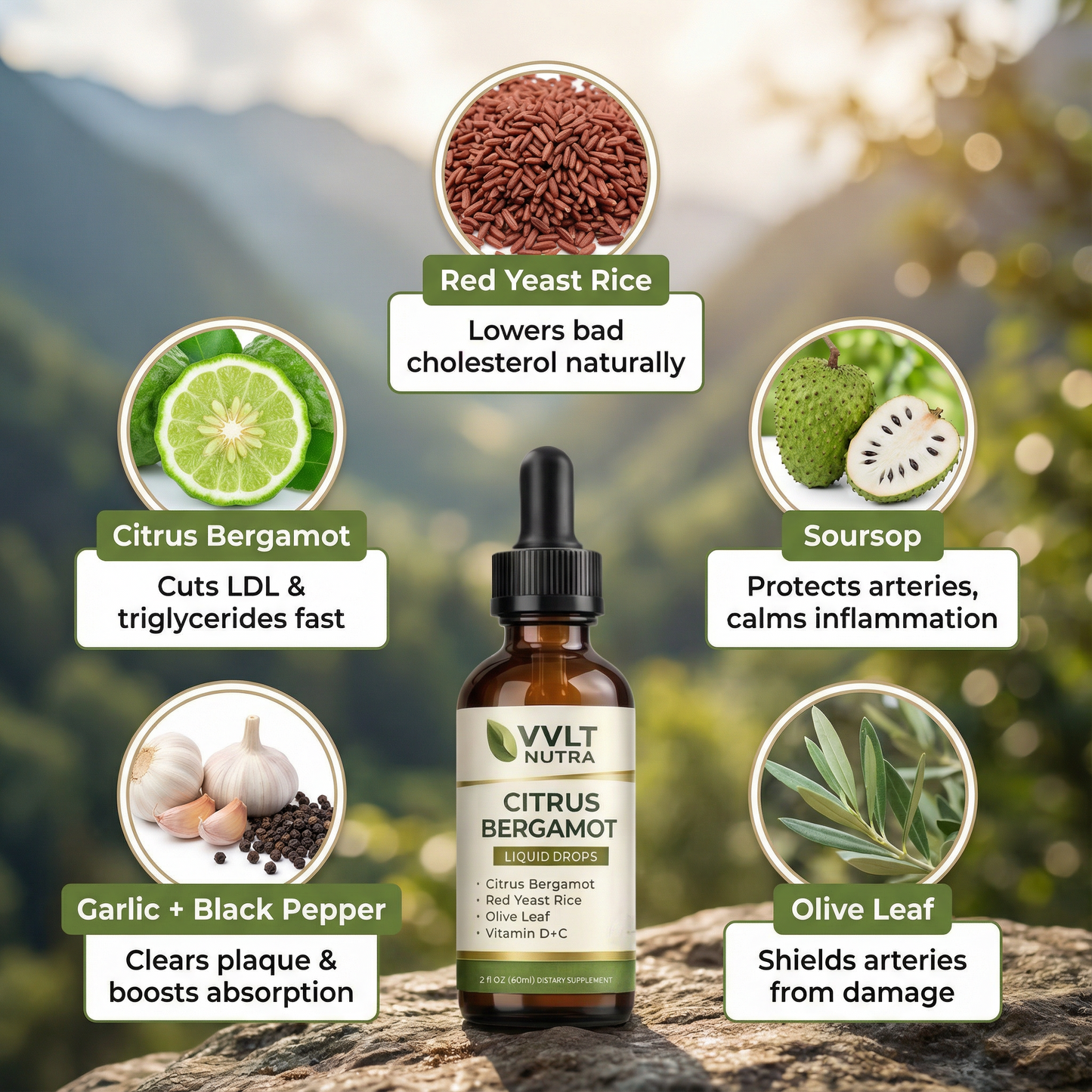 Citrus Bergamot Liquid Drops
