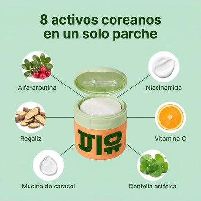 Parches despigmentantes y aclarantes