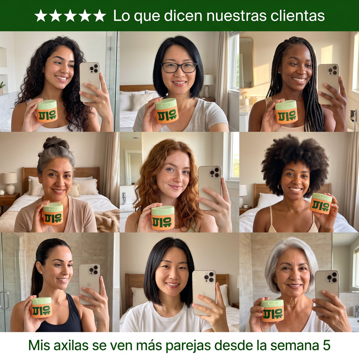 Parches despigmentantes y aclarantes